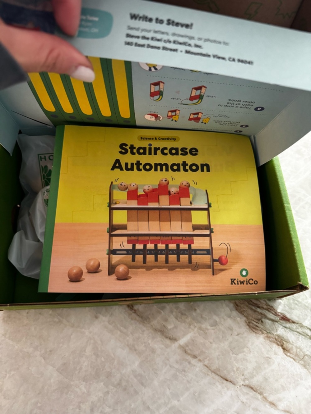 KiwiCo Staircase Automaton STEM Kit